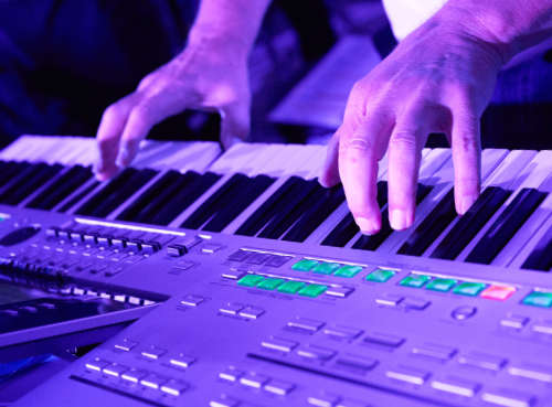 Alleinunterhalter-Keyboard